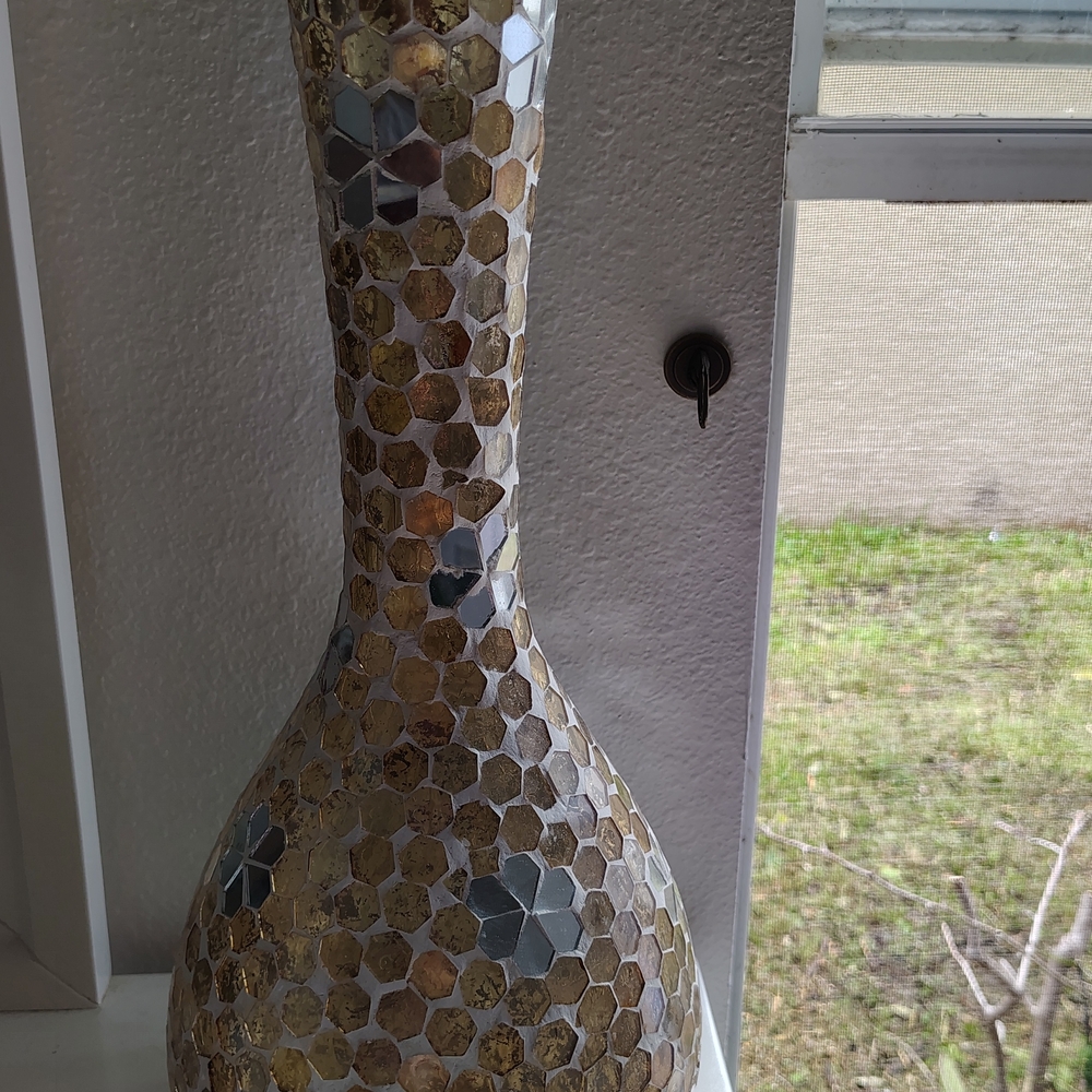 Mosaic Patterned Vase